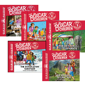 Great Adventure Series - The Boxcar Children - Set of 5 Unabridged Audio CDs