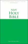 New International Reader's Version (NIrV) Holy Bible - Green/White Paperback Economy