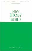 New International Reader's Version (NIrV) Holy Bible - Green/White Paperback Economy