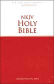 New King James Version (NKJV) Economy Bible Red Paperback