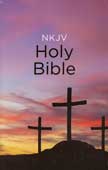 New King James Version (NKJV) Holy Bible - Outreach Paperback with Cross