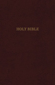 King James Thinline Reference Bible - Burgundy Comfort Print