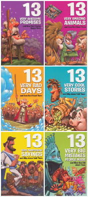 13 Very . . . Bible Lessons for Kids - Set of 6