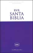 Reina Valera Revisada (RVR) Santa Biblia - Spanish Economy Bible Purple/White