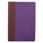 KJV Large Print Thinline Bible - Purple Leathersoft
