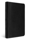 ESV Large Print Value Thinline Bible Black TruTone