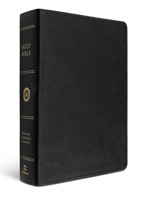 ESV Super Giant Print Bible Black Genuine Leather