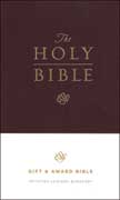 English Standard Version (ESV) Gift and Award Bible - Burgundy Imitation Leather
