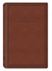 King James Deluxe Gift and Award Bible - Brown Flex Cover