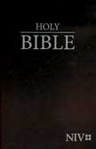 New International Version (NIV) Holy Bible - Black Giant Print Paperback