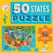 50 States Puzzle with 56 Pieces