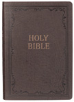 Super Giant Print KJV Bible - Dark Brown