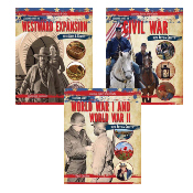 American History Arts and Crafts - Set of 3