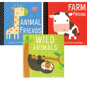 Animal Friends Soft Books Set of 3