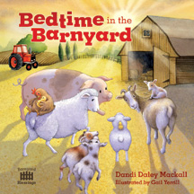 Bedtime in the Barnyard Board Book
