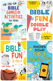 Bible Activity Fun for Kids - Pack of 4