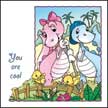 You Are Cool Dino Tales Card with CD