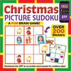 Christmas Picture Sudoku - Over 200 Stickers
