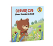 Clever Cub Gives Thanks to God