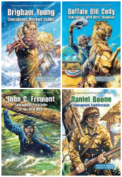Courageous Heroes of the American West - 4 Volumes
