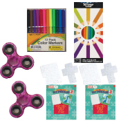 Busy Kids Creativity Fun Pack - DIY Puzzles Color Pack of 8