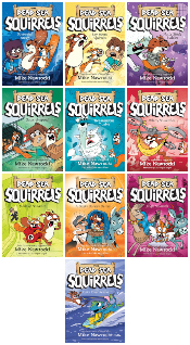 The Dead Sea Squirrels - Set of 8 Paperback Books