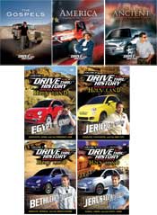 Drive Thru History Complete Collection on DVD - Ancient - America -  Holy Land - Gospels