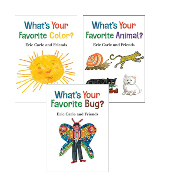 Eric Carle and Friends - Pack of 3 Delightful Board Books