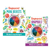 Fingerprint! Mini Beasts and Animals Pack of 2
