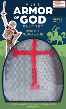 The Full Armor of God Playset - 7-Piece Costume of Eph. 6:13-18