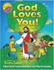 God Loves You! Read-Aloud Coloring Book
