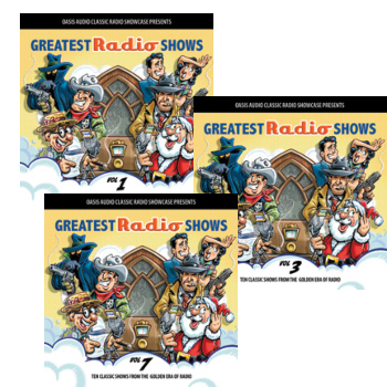 Greatest Radio Shows - Set of 10 Audio MP3
