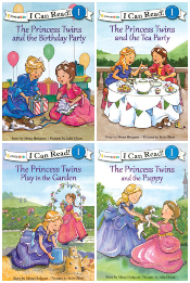 The Princess Twins - I Can Read! Set of 4