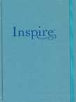 Inspire Large Print New Living Translation (NLT) Bible for Creative Journaling - Teal Hardcover