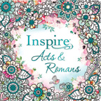 Inspire Acts and Romans - NLT Coloring Bible
