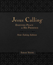 Jesus Calling Note-Taking Edition Gray Leathersoft