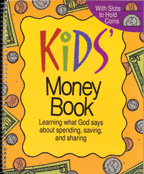 Kids' Money Book - With Slots to Hold Coins