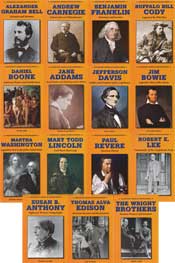 Legendary American Biographies - Set of 15