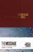 The Message Bible - Gift and Award Bible - Burgundy Imitation Leather