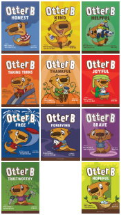 Otter B - Set of 8 by Focus on the Family