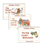 A Parable of Jesus Colouring Books - Set of 3