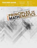 Principles of Mathematics Book 1 Teacher Guide