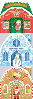 Santa Street - Set of 3 Mini Board Books