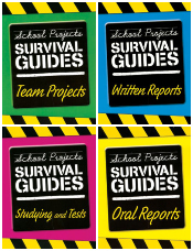 School Projects Survival Guides - Set of 4