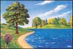 Large Water and Sky for 12 inch Figures