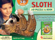 Sloth 3-D Puzzle and Book
