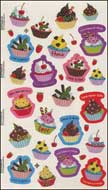 Cupcakes of Kindness - Fun Stickers Pack of 6