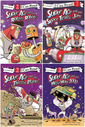 Super Ace - Set of 4 - I Can Read Level 2