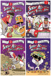 Super Ace - Set of 4 - I Can Read Level 2