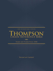 NIV Thompson Chain-Reference Bible - Navy Hardcover with Comfort Print